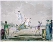 Exercises of the Circus Horse c1818-1836. Artist: Carle Vernet