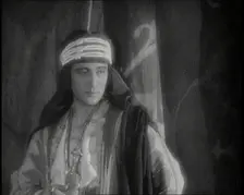 Exerpt from The Son of the Sheik Starring Actors Vilma Banky and Rudolph Valentino, 1926. Creator: British Pathe Ltd