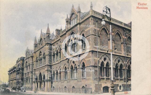 Exeter Museum, Devon, c1905. Artist: Unknown.