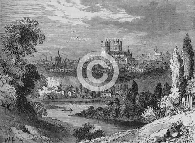'Exeter', c1880. Artist: Joseph Swain.