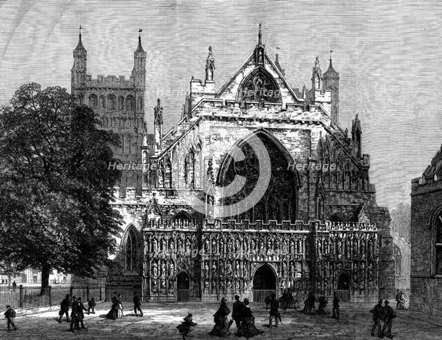 Exeter Cathedral, 1873. Creator: Unknown.