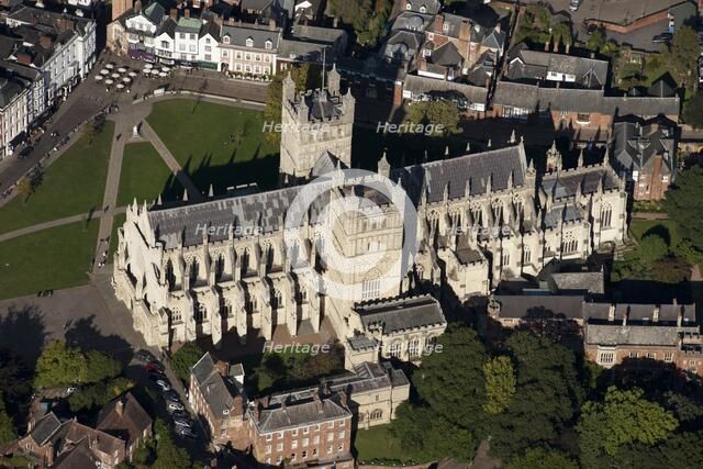 Exeter Cathedral, Devon. Artist: Damian Grady.