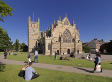 Exeter Cathedral, Devon, c2010-c2018. Creator: James O Davies