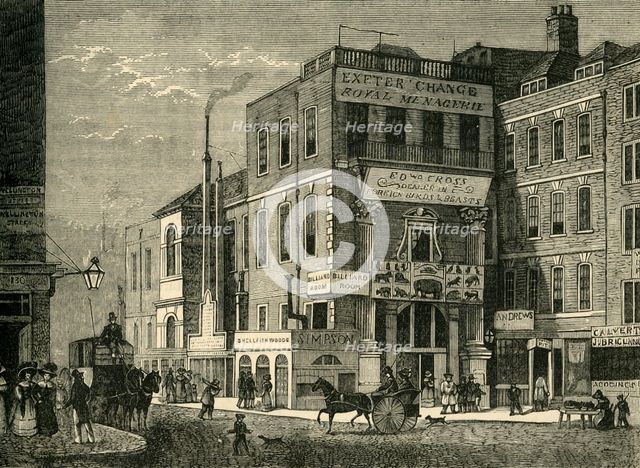 'Exeter Change in 1826', (1881). Creator: Unknown.