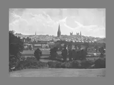 Exeter from Barley, c1900. Artist: George Denney