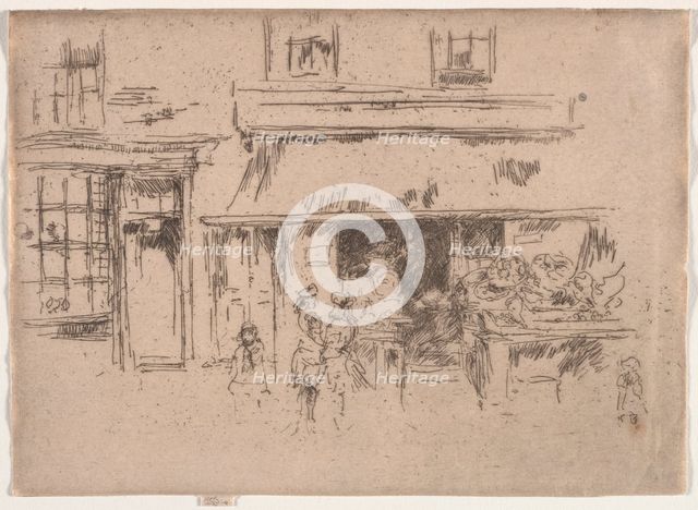 Exeter Street. Creator: James McNeill Whistler (American, 1834-1903).