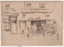 Exeter Street. Creator: James McNeill Whistler (American, 1834-1903)