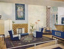 Exhbition living-room designed by Esmé Gordon, A.R.I.B.A., A.R.I.A.S. c1945