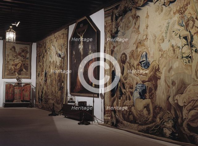 Exhibition with general subject 'Apotheosis of the Eucharist', made in Brussels.