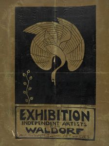 Exhibition independent artists at the Waldorf, c1920. Creator: Unknown