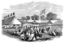 Exhibition of the West of England Agricultural Society at Clifton, 1864. Creator: Unknown