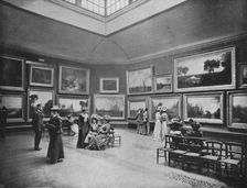 Exhibition of William Turner's paintings in the National Gallery, London, c1903 (1903)