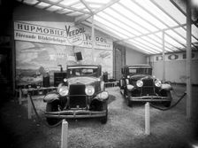 Exhibition of American Hupmobile cars, Landskrona, Sweden, 1920. Creator: Unknown