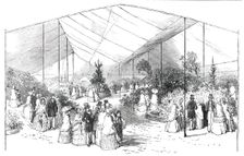 Exhibition of American Plants at the Royal Botanical Society's Gardens, Regent's-Park, 1850. Creator: Unknown