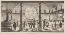 Exhibition of Antient [sic] Mexico at the Egyptian Hall, Piccadilly, c1824. Creator: Unknown
