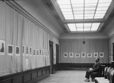 Exhibition of Arnold Genthe's photographs, between 1929 and 1942. Creator: Arnold Genthe