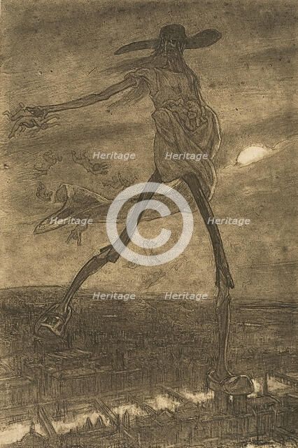 Exhibition of Felicien Rops, 1896. Creator: Rops, Félicien (1833-1898).