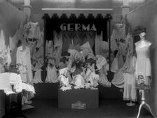 Exhibition of lingerie by Germa, Landskrona, Sweden, 1929. Creator: Unknown