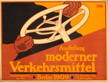 Exhibition of modern means of transport, 1909