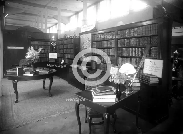 Exhibition of rare books, Landskrona, Sweden, 1929. Creator: Unknown.