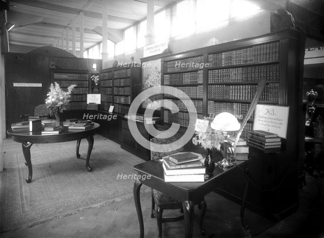 Exhibition of rare books, Landskrona, Sweden, 1929. Creator: Unknown.