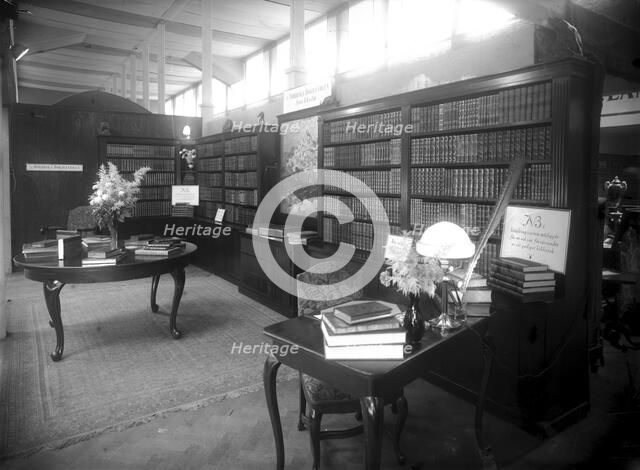 Exhibition of rare books, Landskrona, Sweden, 1929. Artist: Unknown