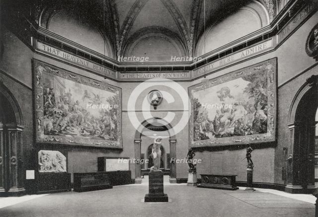 Exhibits and installation view of the 'Exhibition of Italian Art 1200-1900'...Royal Academy..., 1930 Creator: A. C. Cooper.