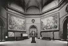 Exhibits and installation view of the Exhibition of Italian Art 1200-1900 ..Royal Academy..., 1930 Creator: A. C. Cooper