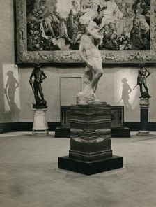 Exhibits and installation view of the Exhibition of Italian Art 1200-1900 Royal Academy..., 1930. Creator: A. C. Cooper