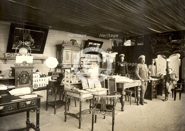 Exhibits of the Tomsk prison, 1911. Creator: A. A. Antonov.