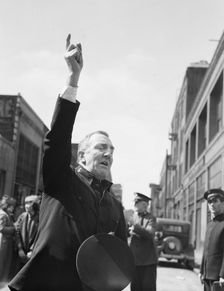 Exhortation, Salvation Army, San Francisco, California, 1939. Creator: Dorothea Lange