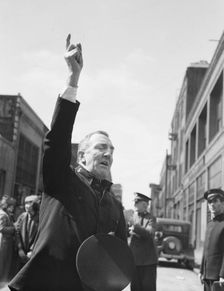 Exhortation, Salvation Army, San Francisco, California, 1939. Creator: Dorothea Lange