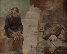 Exiles, 1890. Creator: Jacek Malczewski