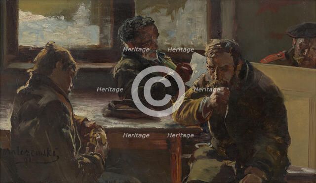 Exiles, 1891. Creator: Jacek Malczewski.