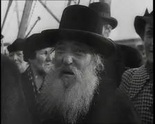 Exiles Arriving in the USA, 1930s. Creator: British Pathe Ltd