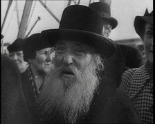 Exiles Arriving in the USA, 1930s. Creator: British Pathe Ltd
