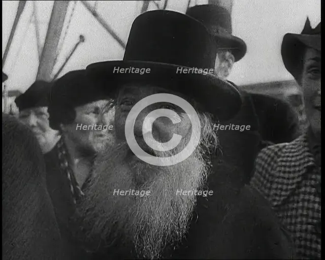 Exiles Arriving in the USA, 1930s. Creator: British Pathe Ltd.