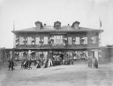 Exit from a Prison Courtyard, 1890. Creator: Ivan Nikolaevich Krasnov