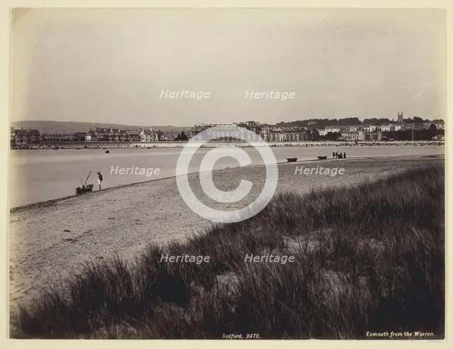 Exmouth from the Warren, 1860/94. Creator: Francis Bedford.