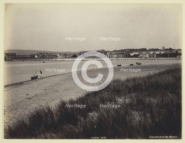 Exmouth from the Warren, 1860/94. Creator: Francis Bedford.