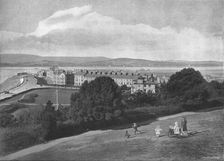 Exmouth from the Beacon, c1900. Artist: HT Cousins