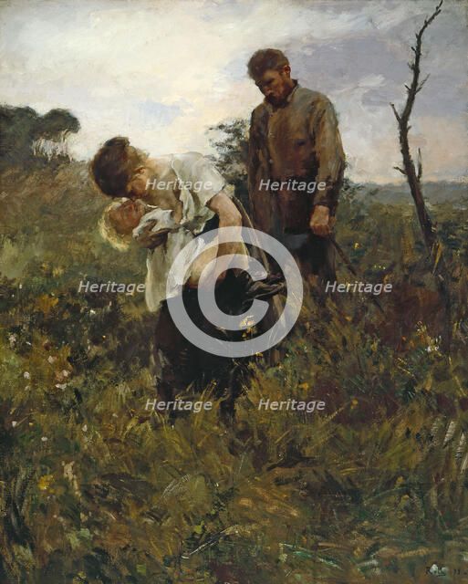 Exode, 1893. Creator: Alfred Philippe Roll.