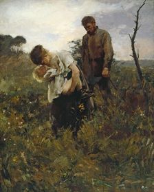 Exode, 1893. Creator: Alfred Philippe Roll