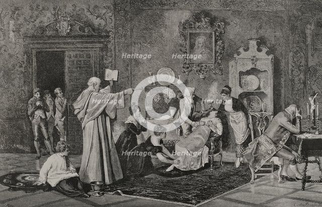 Exorcism, 1878. Creator: Unknown.