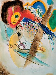 Exotic Birds 1915. Artist: Vassily Kandinsky