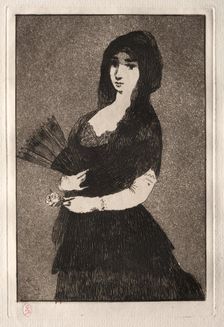 Exotic Flower (Fleur exotique). Creator: Edouard Manet (French, 1832-1883)