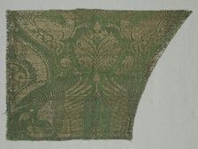 Exotic Gold-patterned Silk, 1360-1400. Creator: Unknown
