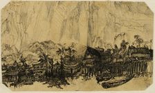 Exotic Landscape, n.d. Creator: Rodolphe Bresdin