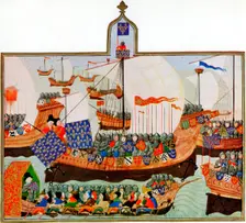 Expedition to confront African corsairs, 1390