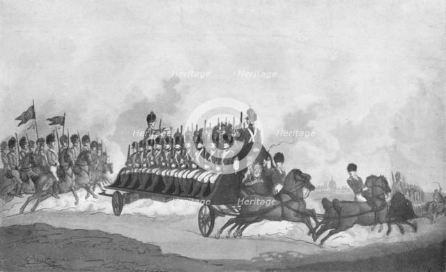 'Expedition or Military Fly', c1780-1820, (1909). Artist: Thomas Rowlandson.